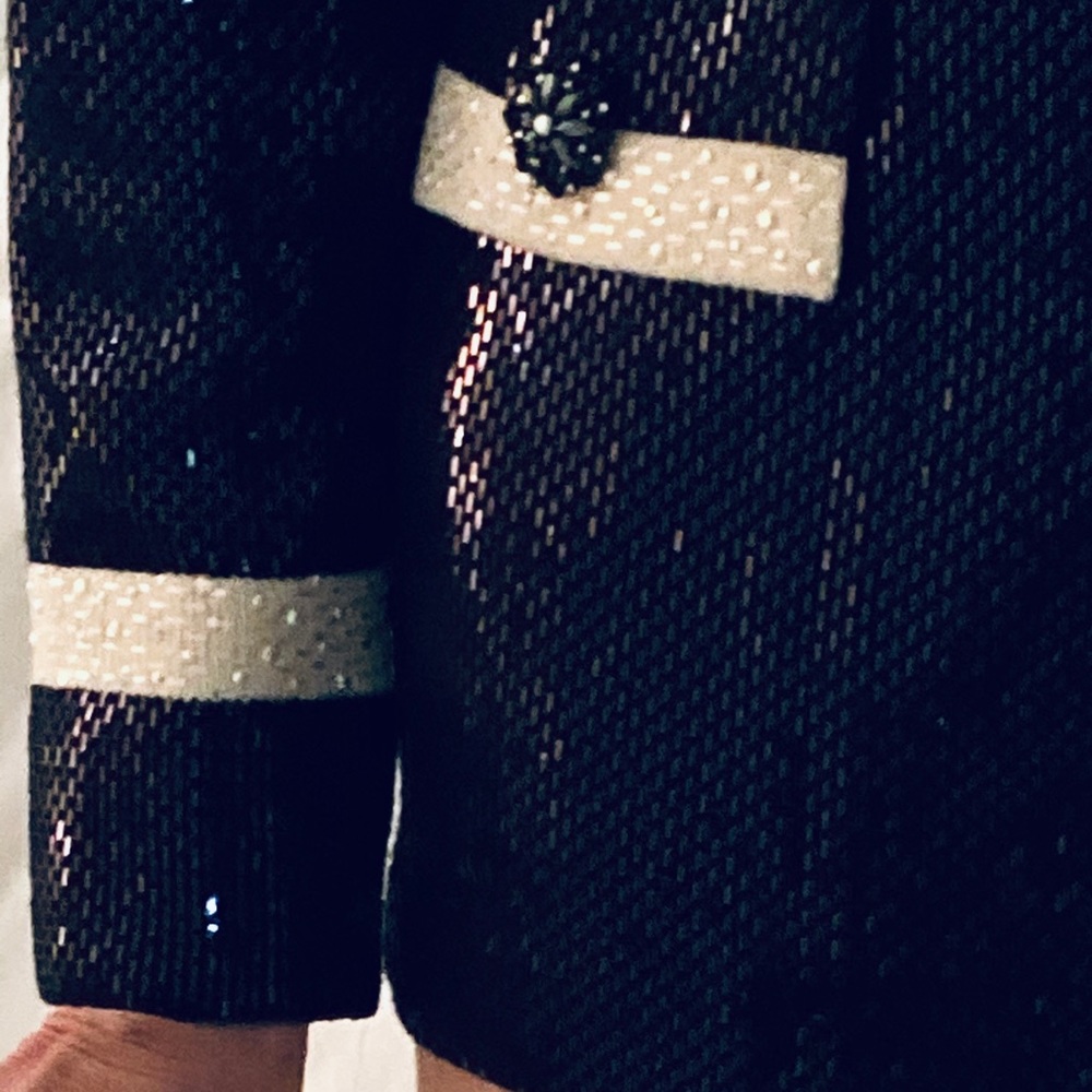 St. John Vintage Sequin Suit Evening Collection - Picture 8 of 10